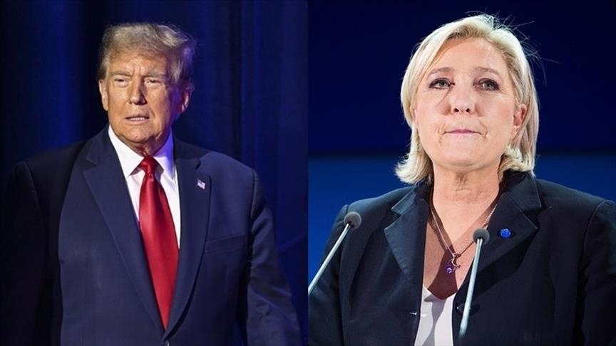 Трамп поддержал Марин Ле Пен