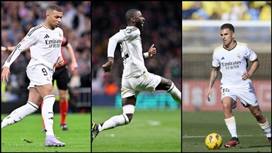 UEFA, Real Madridli futbolcular Mbappe, Rüdiger ve Ceballos'a ceza verdi