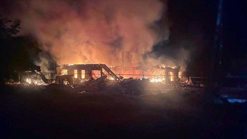 В Украине сообщили о массированной атаке дронов и ракет