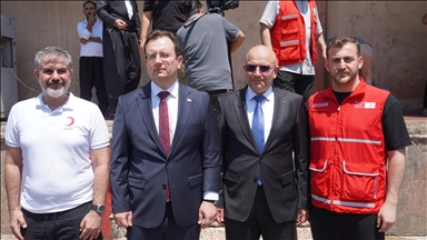 العراق.. القنصل التركي يشارك في فعالية لنحر الأضاحي بأربيل