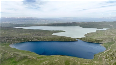 Muş'taki Hamurpet Gölleri doğaseverlerin gözdesi oldu