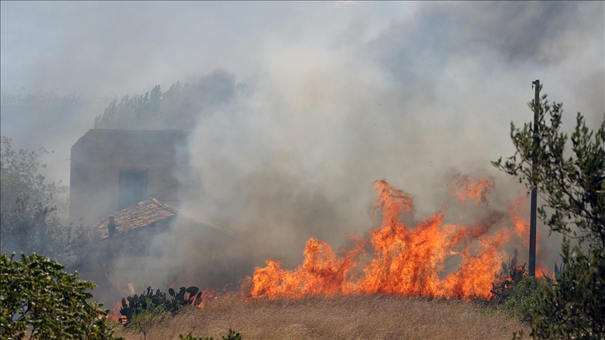 Wildfires scorch Sicily as Italy battles blazes in multiple regions