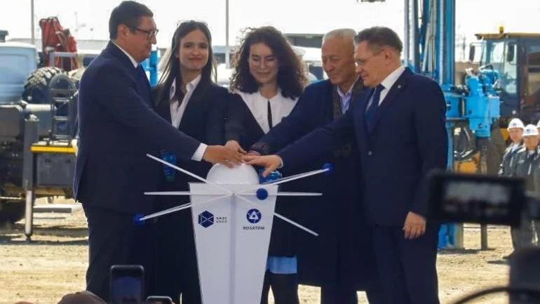 Казахстан и Россия начали строительство первой АЭС в поселке Улькен