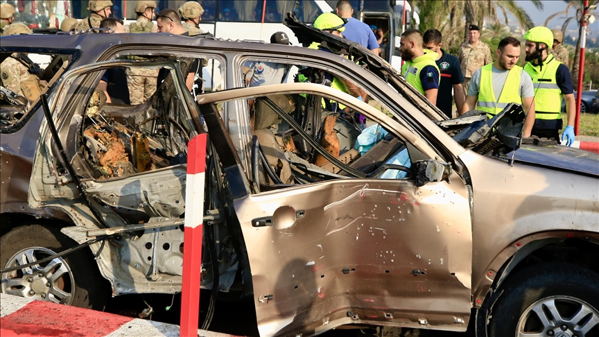 مقتل إعلامي لبناني بغارة شنتها مسيرة إسرائيلية على سيارته