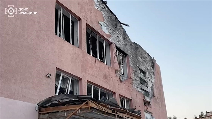 Руските напади со беспилотни летала предизвикаа голема штета во украинската област Суми