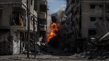 Israeli strikes kill 14 Palestinians, including 3 waiting for aid in Gaza