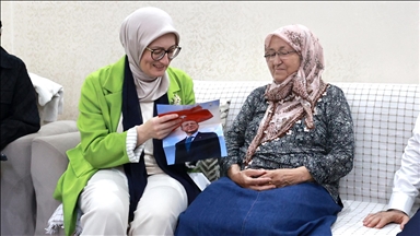 Cumhurbaşkanı Erdoğan'ın "Terörsüz Türkiye" mektubu Mersin'de şehit annesine ulaştı