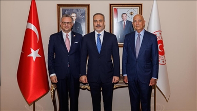 Bakan Fidan,  ABD'nin Afrika Kıdemli Danışmanı Boulos'u kabul etti