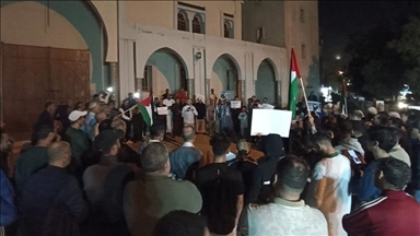 مكناس.. مئات المغاربة يتظاهرون تنديدا بالتجويع الإسرائيلي لغزة