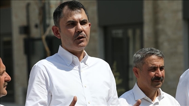 Çevre, Şehircilik ve İklim Değişikliği Bakanı Kurum: Deprem bölgesinin her karışında devlet çalışmış, millet kazanmıştır