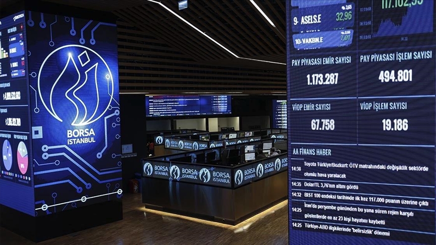 Turkish stock exchange ends Tuesday on high note