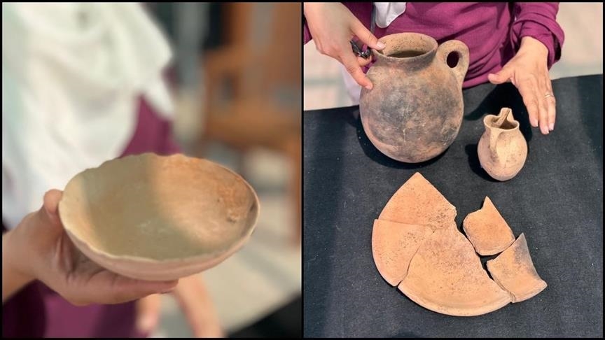 اكتشاف أوانٍ منزلية عمرها 3500 عام وسط تركيا