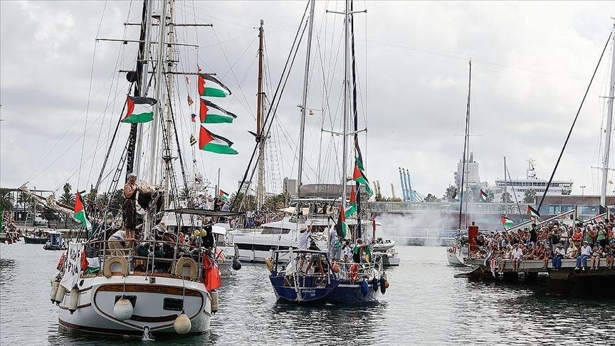 الأمم المتحدة تدعو إسرائيل لوقف تهديداتها ضد أسطول الصمود العالمي