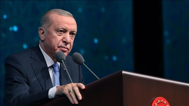 Cumhurbaşkanı Erdoğan'dan şehit ailelerine başsağlığı mesajı