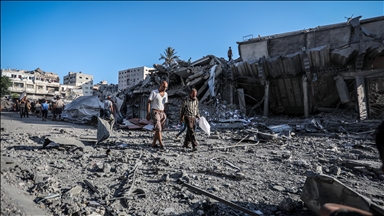 Dozens of families displaced as Israel hits high-rise buildings in Gaza City: UNRWA