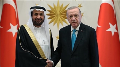 Эрдоган принял министра по делам хаджа и умры Саудовской Аравии