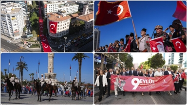 İzmir'in düşman işgalinden kurtuluşunun 103. yıl dönümü kutlanıyor