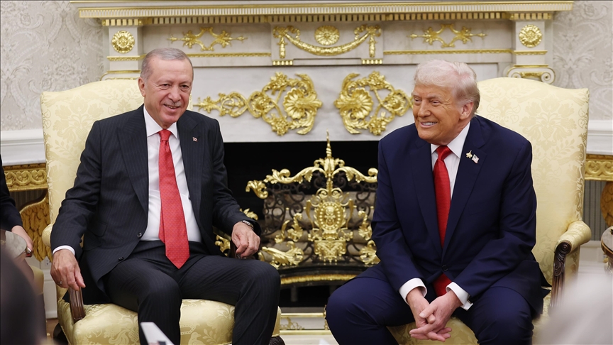 Cumhurbaşkanı Erdoğan ve ABD Başkanı Trump bir arada