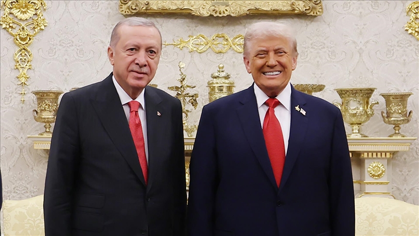 Kabine üyelerinden Cumhurbaşkanı Erdoğan'ın Trump ile görüşmesine ilişkin paylaşım
