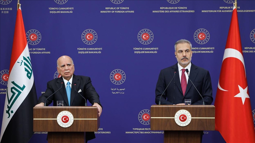 فيدان: شح المياه وتغيّر المناخ تحدٍ مُشترك لتركيا والعراق