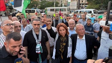 طرابلس اللبنانية تستقبل "لينا الطبال" بعد عودتها من أسطول الصمود  