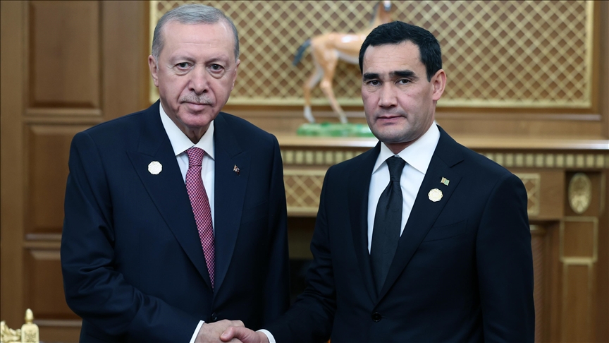 В Ашхабаде состоялась встреча лидеров Турции и Туркменистана