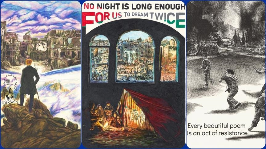 В Лондоне пройдет выставка «Плакаты изгнанного оливкового дерева»