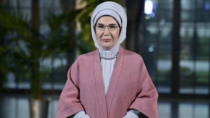 La première dame turque, Emine Erdogan adresse un message vidéo en faveur des femmes et des filles en Sierra Leone