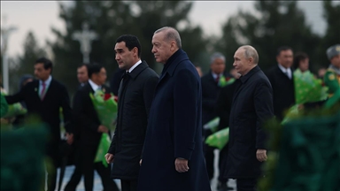 Cumhurbaşkanı Erdoğan, Türkmenistan'da