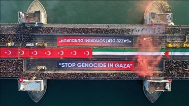 В Стамбуле прошла масштабная акция солидарности с Палестиной