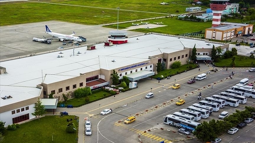 Samsun Çarşamba Havalimanı 2025 yılında 1 milyon 594 binden fazla yolcuya  hizmet verdi