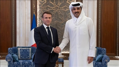 Qatari emir, French president discuss Iran, regional security in phone call