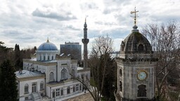 2. Abdülhamid'in el izlerini taşıyan Yıldız Hamidiye Camisi