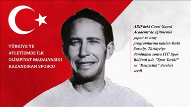 Türkiye'ye atletizmde ilk olimpiyat madalyasını kazandıran sporcu: Ruhi Sarıalp