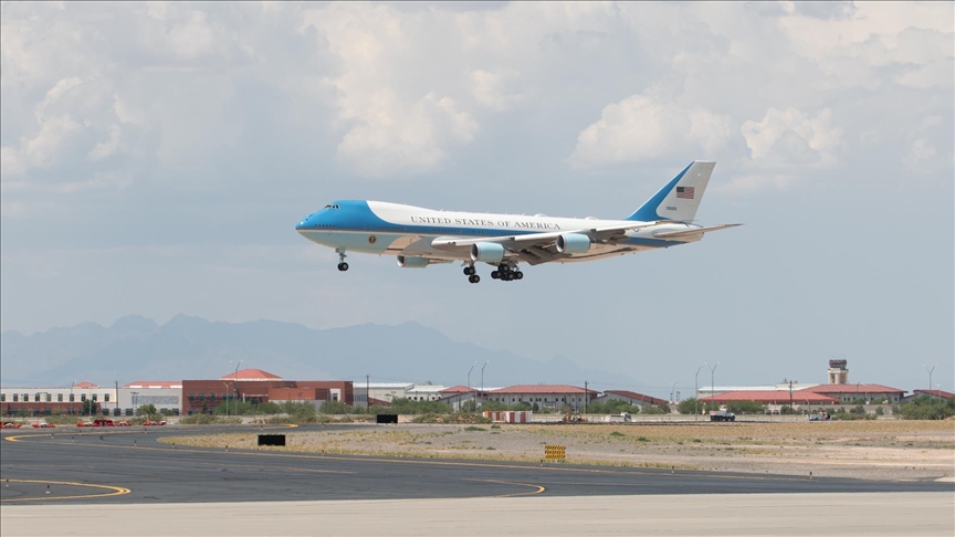 Drone near Florida airport during Trump's Air Force One departure ...