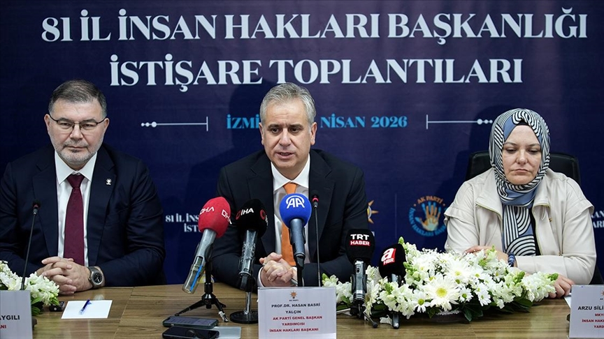 AK Parti Genel Başkan Yardımcısı Yalçın, İzmir'de konuştu haber görseli