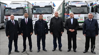 Азербайджан направил очередную партию гумпомощи Ирану