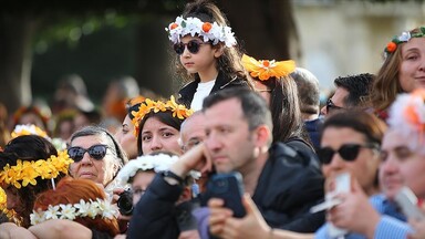 14. Uluslararası Portakal Çiçeği Karnavalı'nın kortej geçişi yapıldı