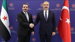 فيدان والشيباني يبحثان العلاقات التركية السورية والحرب بالشرق الأوسط