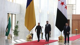 Ukrainian president holds talks with his Syrian counterpart in Damascus