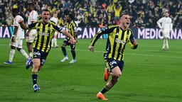 Fenerbahçe, Beşiktaş engelini uzatma dakikalarında aştı
