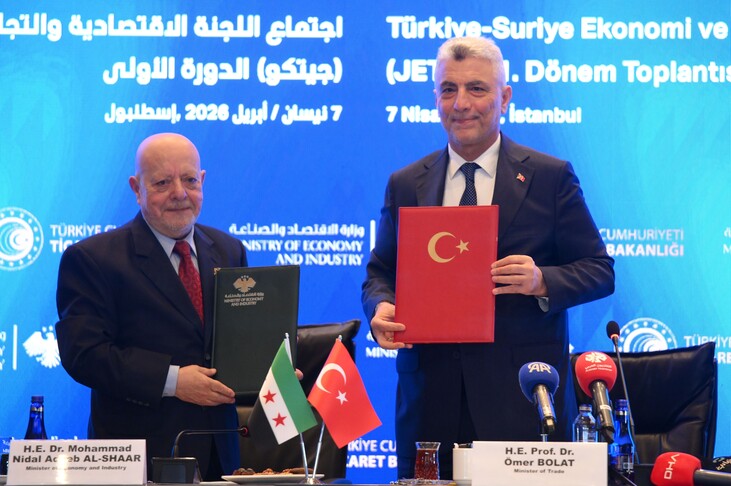 Turqia dhe Siria nënshkruajnë marrëveshje për integrimin ekonomik