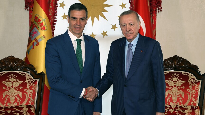 Cumhurbaşkanı Erdoğan, İspanya Başbakanı Sanchez ile telefonda görüştü