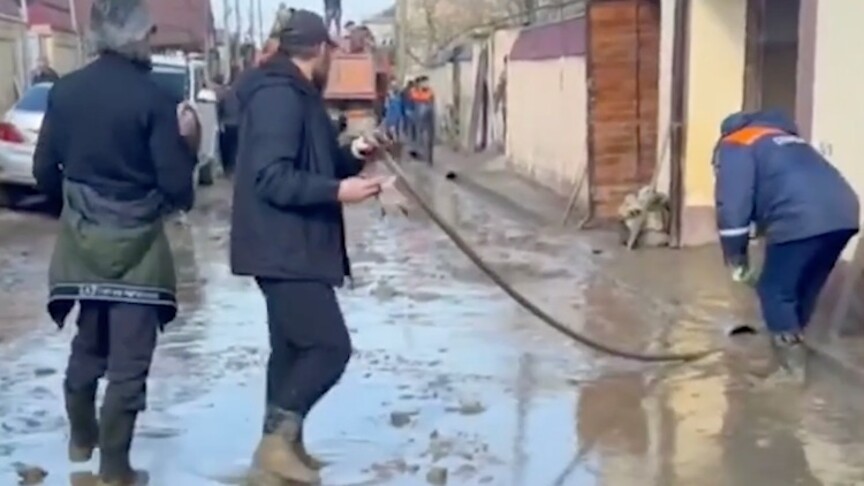 Rusya'nın Dağıstan bölgesindeki sellerde 6 kişi hayatını kaybetti