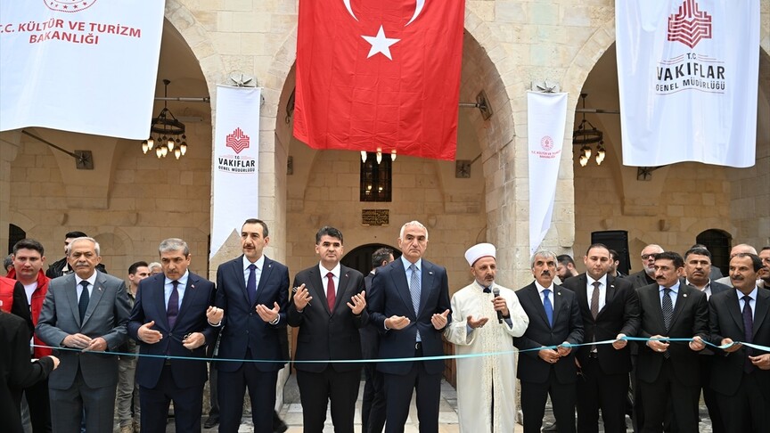 Kültür ve Turizm Bakanı Ersoy, Kilis'te restore edilen 3 caminin açılışını gerçekleştirdi