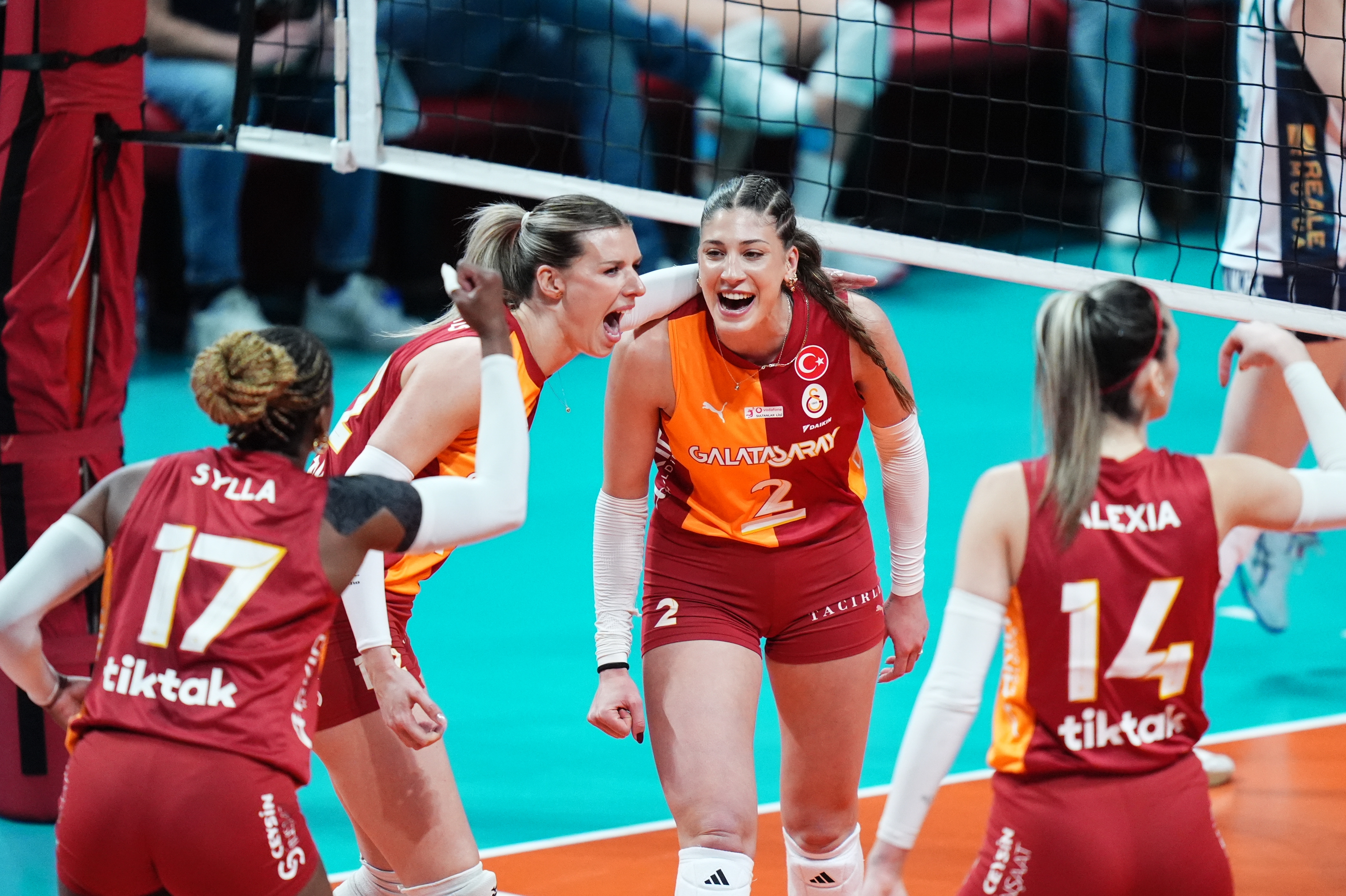 CEV Kupası'nda şampiyon Galatasaray Daikin