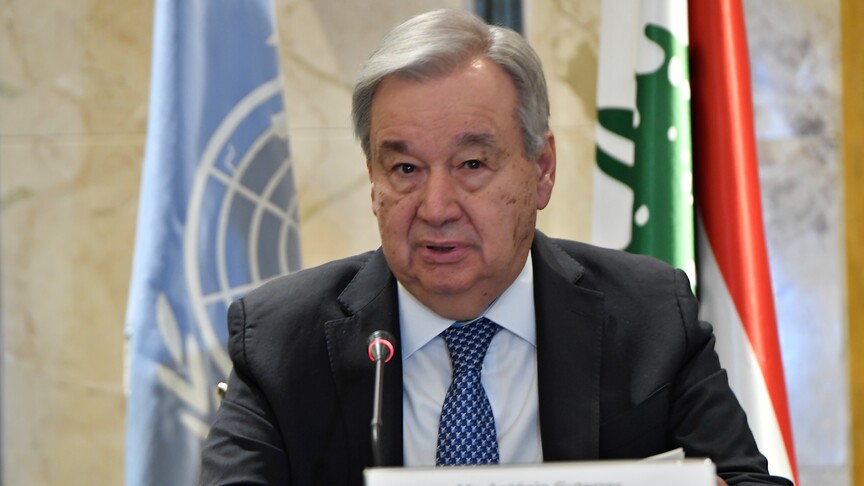 UN chief welcomes US-Iran ceasefire, urges path toward lasting peace