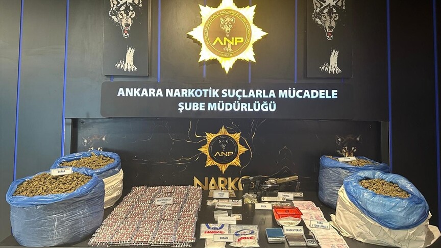 Başkentte düzenlenen uyuşturucu operasyonlarında 41 şüpheli tutuklandı