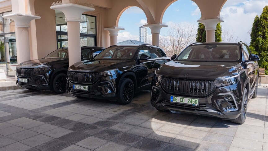 Katar'ın Ankara Büyükelçiliği 6 Togg satın aldı