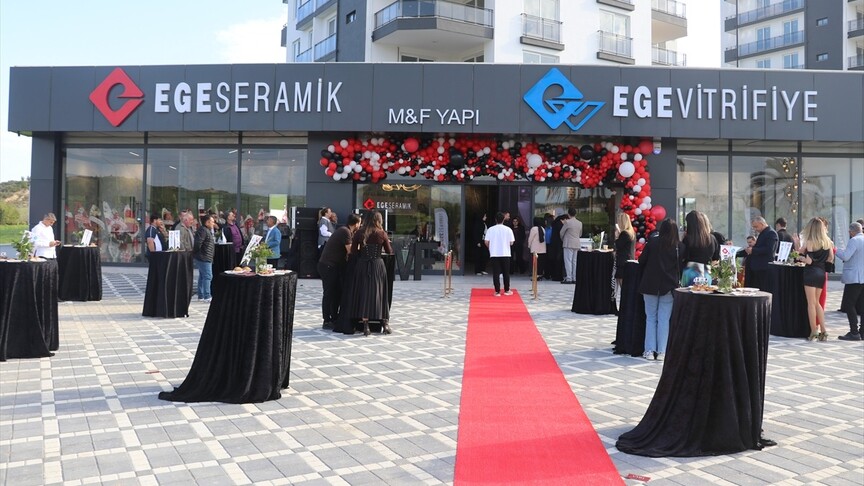 Adana'da Ege Seramik ve Ege Vitrifiye showroomu açıldı